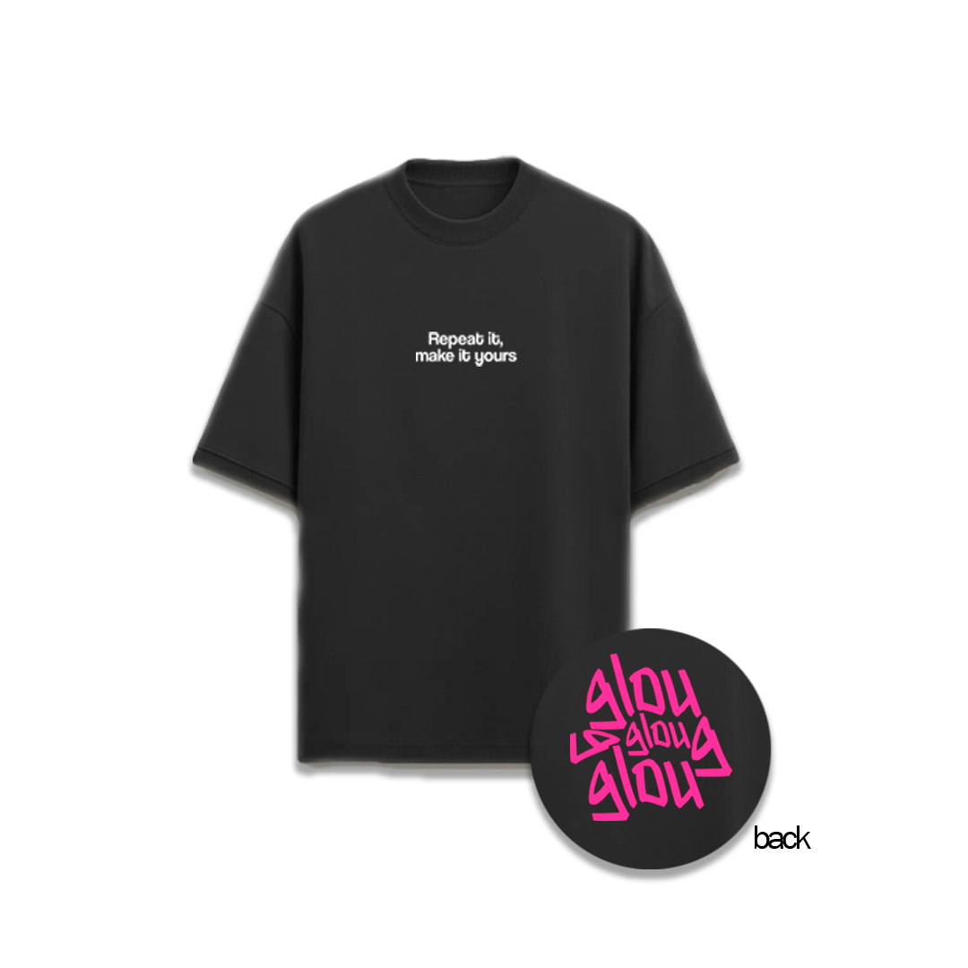 GLOU REPEAT IT T-SHIRT OVERSIZED