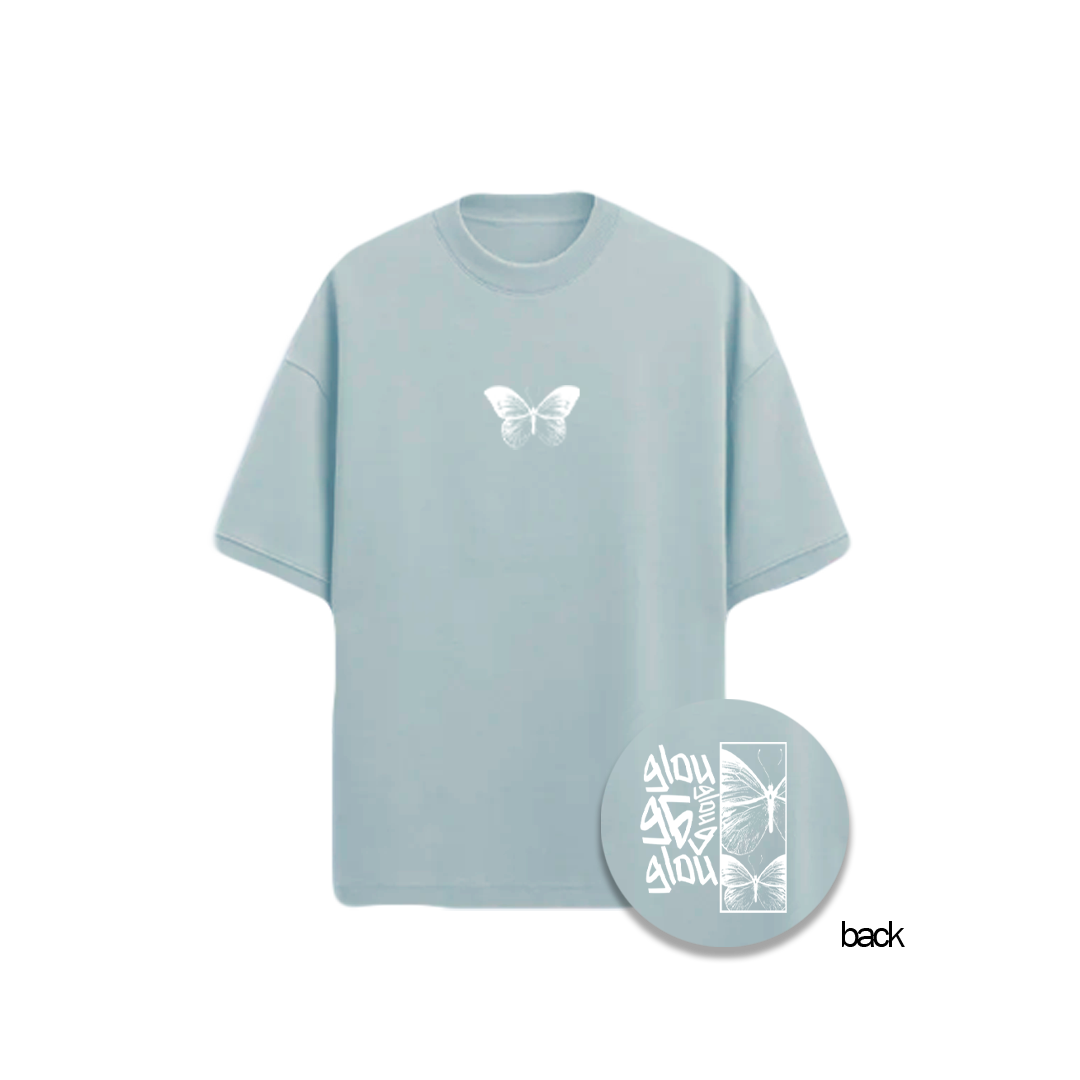GLOU FRAME BUTTERFLY T-SHIRT OVERSIZED