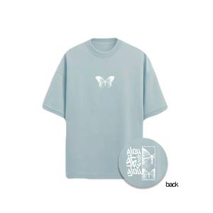 GLOU FRAME BUTTERFLY T-SHIRT OVERSIZED