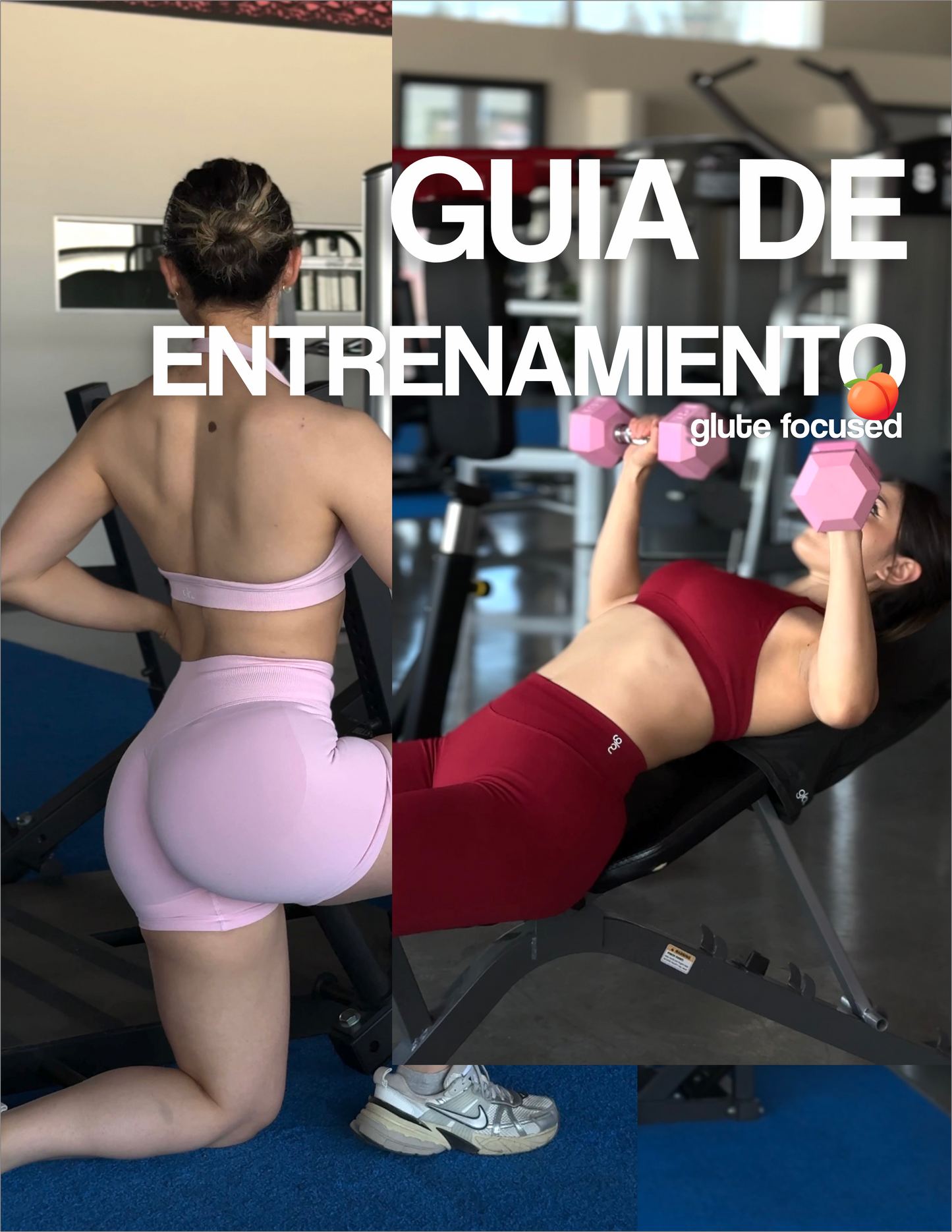 GUÍA DE ENTRENAMIENTO GLOU – Glute Focused 5 dias GYM 🍑